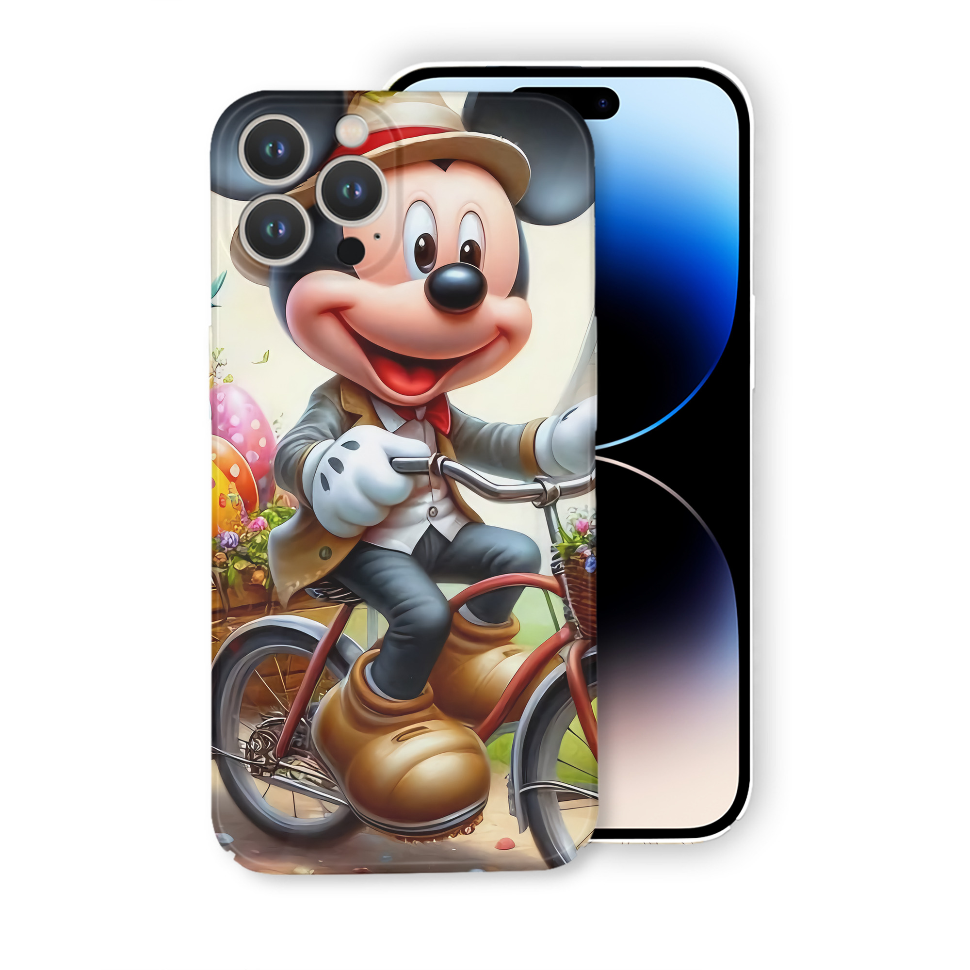 （画像用） ミッキーマウス Mickey Mouse 【iPhone 14シリーズ対応】ハードケース